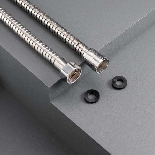 Шланг для душа SH 01 с двойным замком не растяжной 150 см