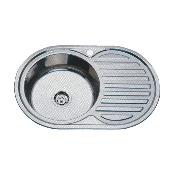 Мойка для кухни РМС MD6-7750OVL Врезная матовая