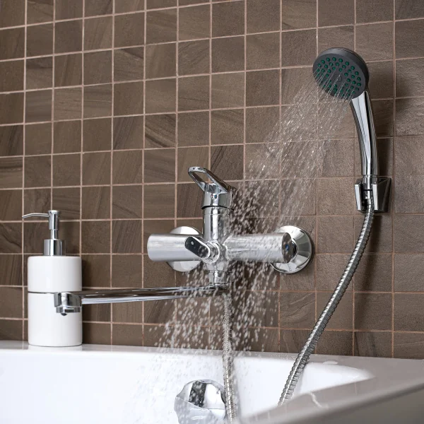 Смеситель для ванны с душем РМС SL141-006E универсальный Хром