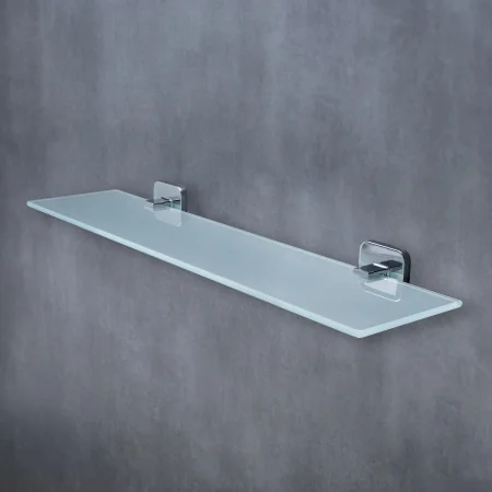 Полка для ванной комнаты стеклянная РМС A1180 прямоугольная