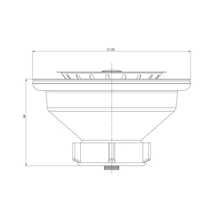 Выпуск "РМС" КС-12 из нержавейки (без перелива)