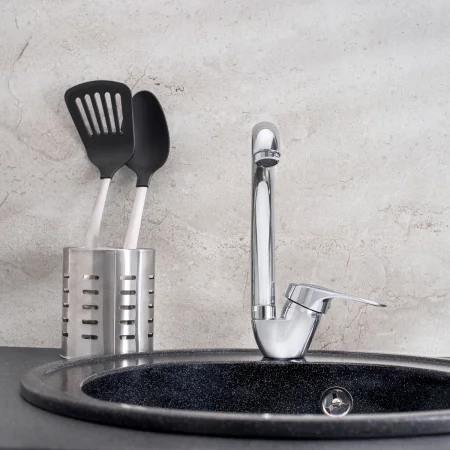 Смеситель для кухни РМС SL55-011F однорычажный Хром