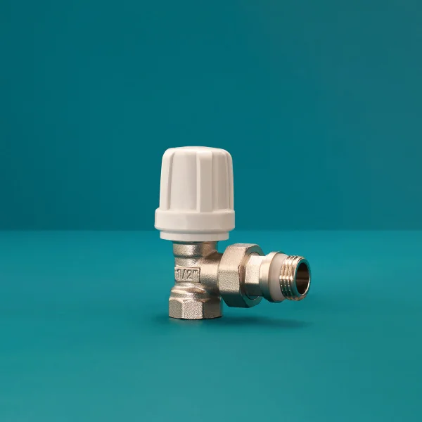 Радиаторный клапан РМС 05-15 Люкс Вход/Выход 1/2" Латунь