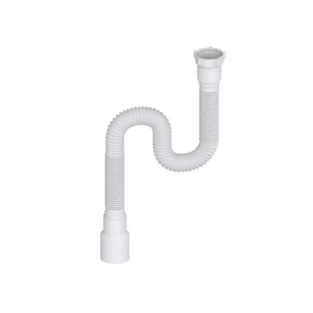 Гофра для раковины РМС ГОГ-1,2 с гайкой Белая