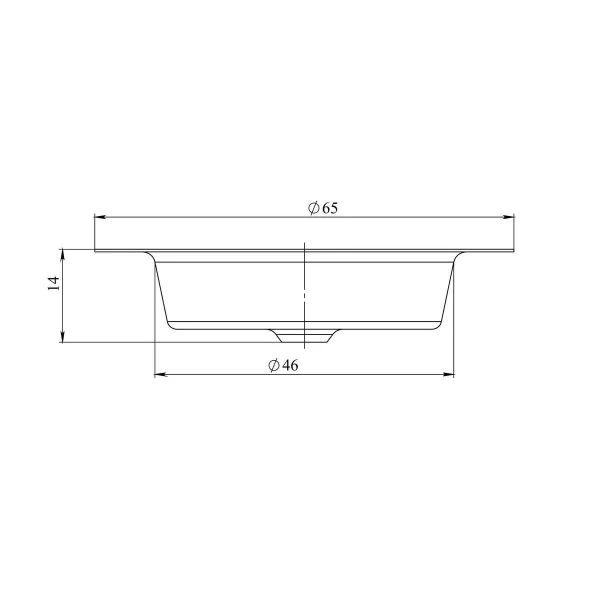 Чаша "РМС" КС-02 из нержавейки