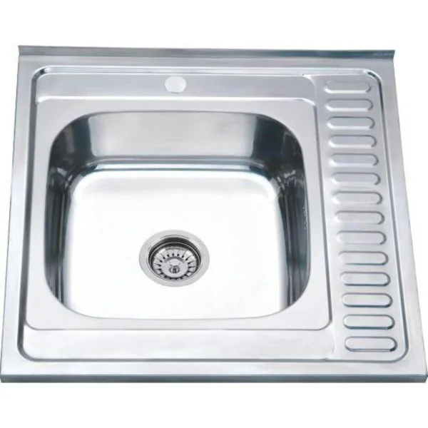 Мойка для кухни РМС MG6-6060L Накладная глянцевая