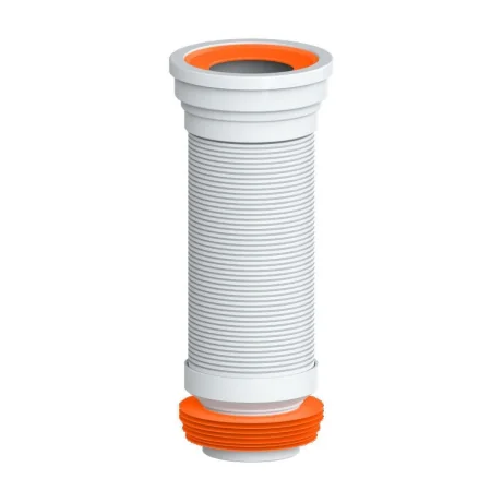 Отвод для унитаза РМС ОУА-0,55 армированный Белый