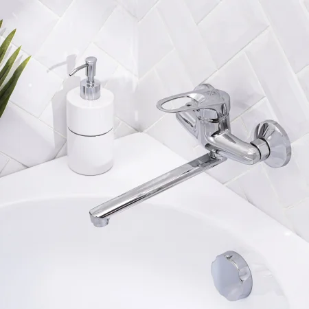 Смеситель для кухни РМС SL55-005 Хром