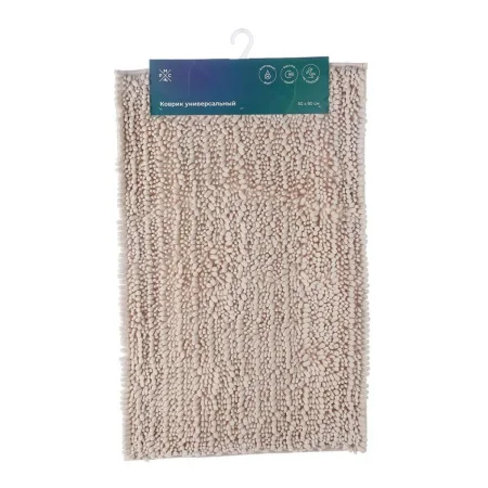 Коврик для ванной универсальный РМС К-04БЖ-50х80 Бежевый Коврик для ванной универсальный РМС К-04БЖ-50х80 Бежевый