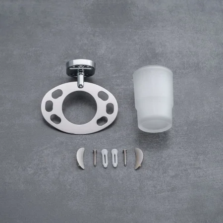 Держатель для зубных щеток РМС A6020-1 стеклянный стакан