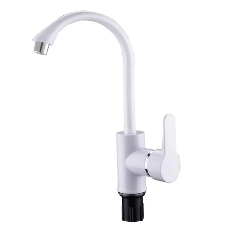 Смеситель для кухни РМС PL5-017F-1 Высокопрочный пластик Белый
