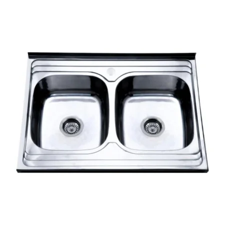 Мойка для кухни РМС MG6-8060-2 Накладная глянцевая