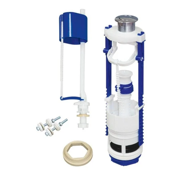 АС-17.1М Арматура "РБМ" для бачка 1-кнопочная (с нижней подводкой)