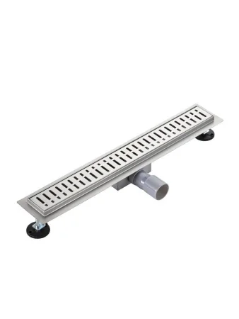 Трап для душа линейный РМС ТЛ03-70х7см Нержавеющая сталь