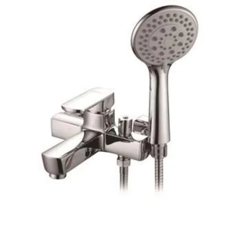 Смеситель  для ванны с душем BOOU B8215-3EH с коротким изливом Латунь