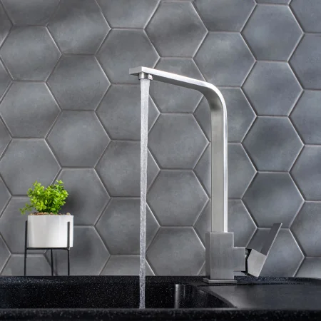 Смеситель для кухни РМС SUS125-017F Нержавеющая сталь