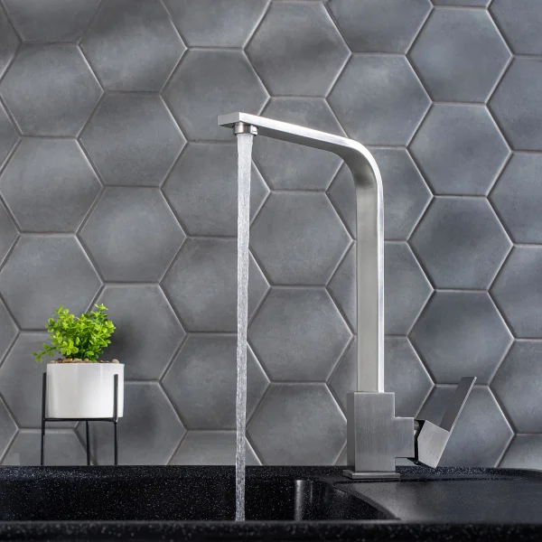 Смеситель для кухни РМС SUS125-017F Нержавеющая сталь