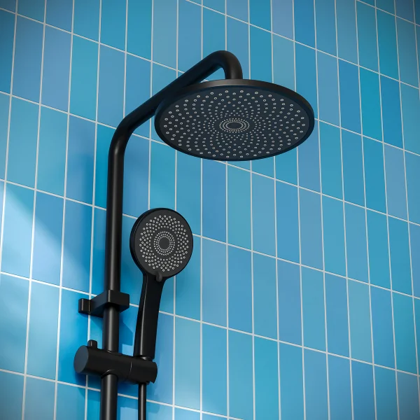 PL7BL-009DK Смеситель для душа из высокопрочного пластика-Черный