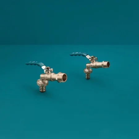 Кран водразборный РМС 01-20 Люкс с соединением 3/4" Латунь