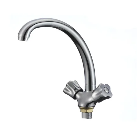 Смеситель для кухни РМС SL116-273F двуручковый Хром