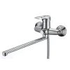 Смеситель для ванны с душем РМС SL55-006EK универсальный Хром