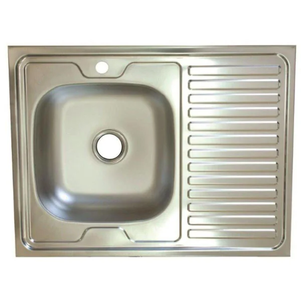 Мойка для кухни Владикс V-401L Накладная глянцевая