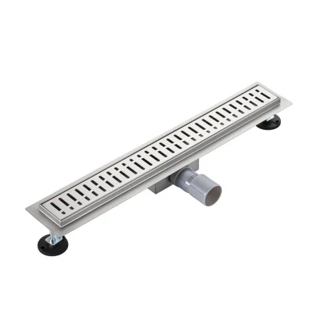 Трап для душа линейный РМС ТЛ03-60х7см Нержавеющая сталь