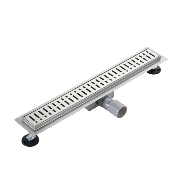 Трап для душа линейный РМС ТЛ03-60х7см Нержавеющая сталь