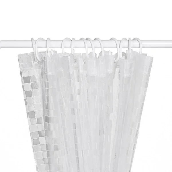 Шторки для ванной РМС Ш-01 Прозрачный