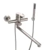 Смеситель для ванны с душем РМС SUS124-006EP Нержавеющая сталь
