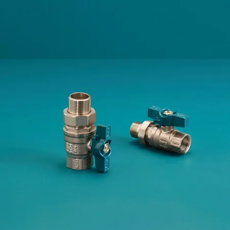 Кран шаровой РМС ГШБА-20 с полусгоном Люкс 3/4"