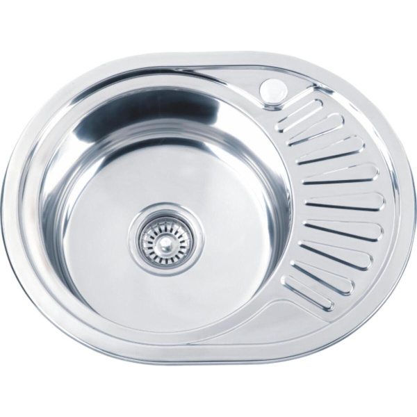 Мойка для кухни РМС MG6-5745OVL Врезная глянцевая