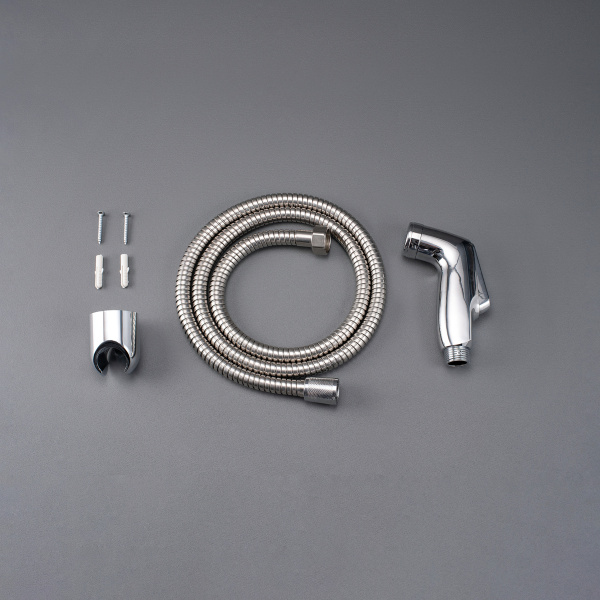 Душевой гарнитур на держателе РМС DK-3 для гигиенического душа 