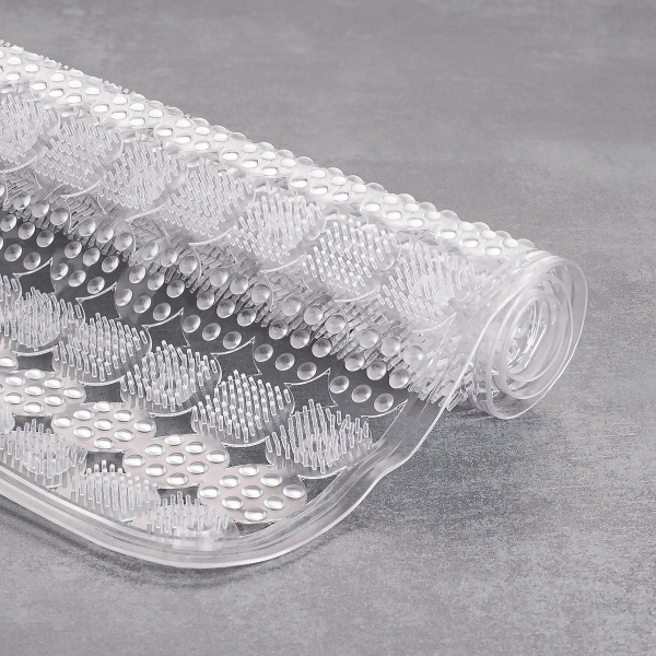 Коврик для ванной массажный РМС К-08М-66х37 Белый