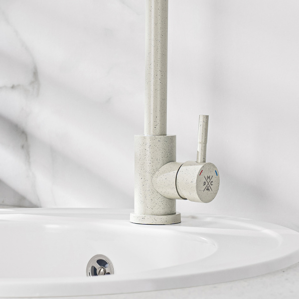 Смеситель для кухни РМС SUS124GY-017F Нержавеющая сталь Серый