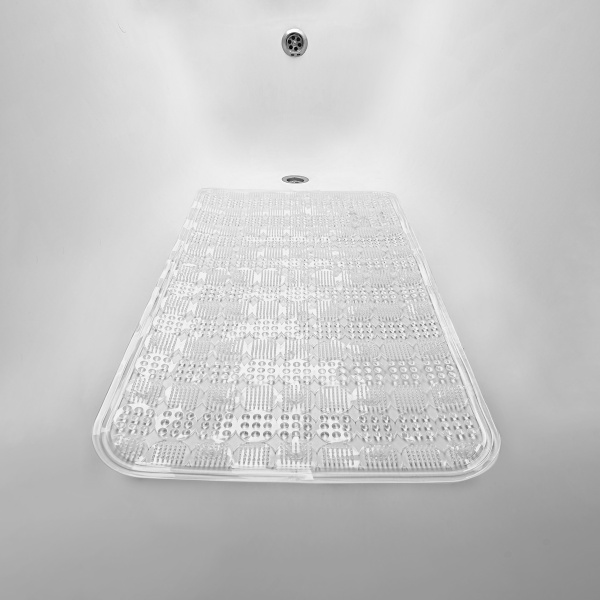 Коврик для ванной массажный РМС К-08М-66х37 Белый