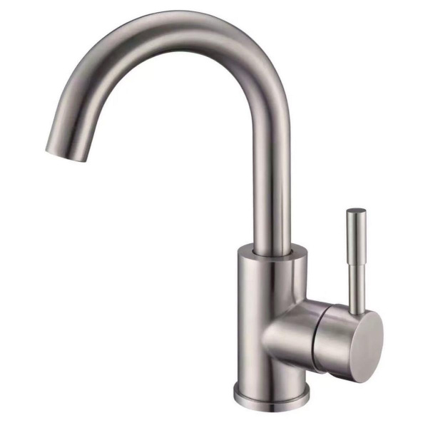 Смеситель для раковины РМС SUS124-001F-1 Нержавеющая сталь