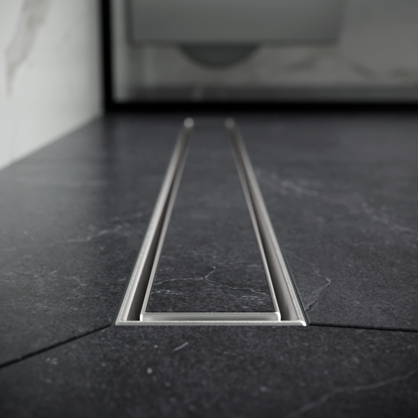 Трап для душа линейный РМС ТЛ02-70х7см Нержавеющая сталь