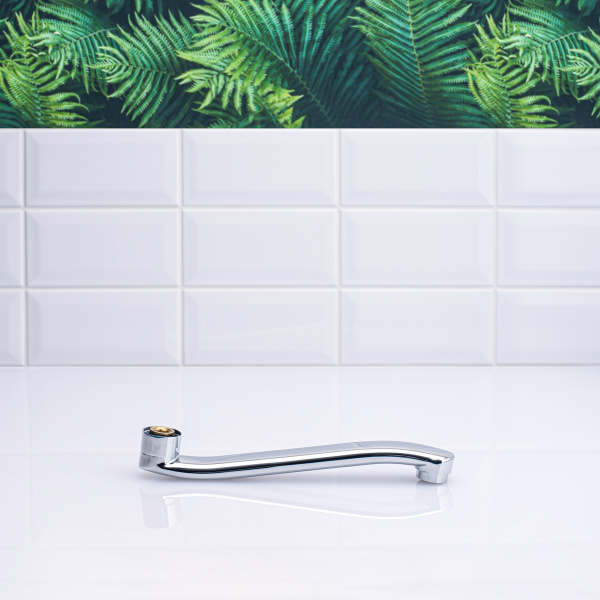 Излив на смеситель для ванной РМС SS22S S-образный