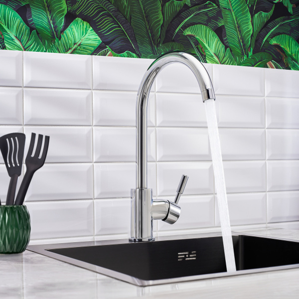 Смеситель для кухни BOOU B9097J с фильтром для питьевой воды Латунь