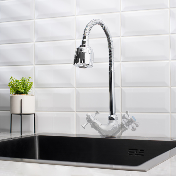 Излив на смеситель для кухни РМС SS016 Гибкий