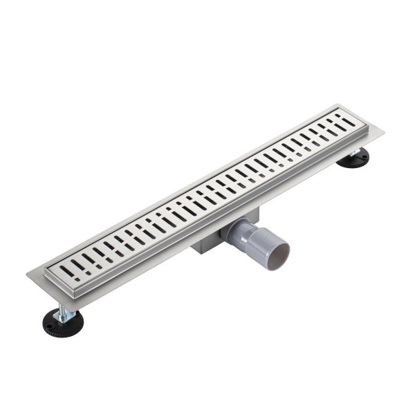 Трап для душа линейный РМС ТЛ03-50х7см Нержавеющая сталь