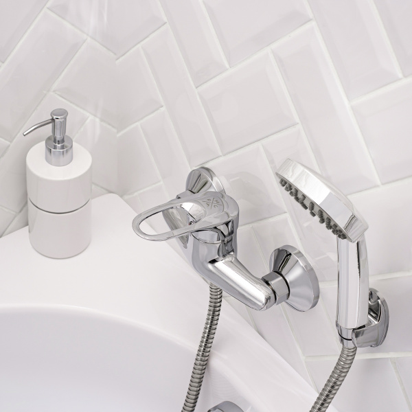 Смеситель для душа РМС SL55-003 глянцевый Хром