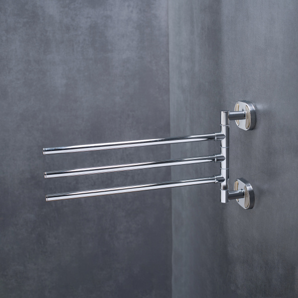 Держатель для полотенца РМС A1025 Поворотный тройной