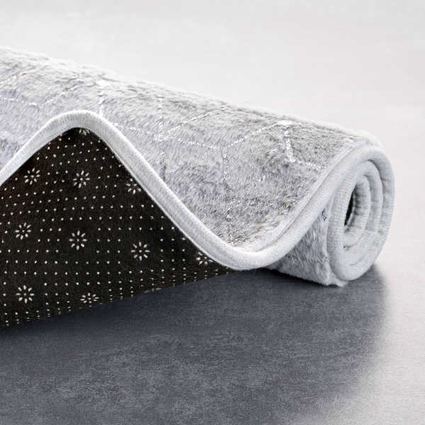 Коврик для ванной универсальный РМС К-07СС-50х80 Серый