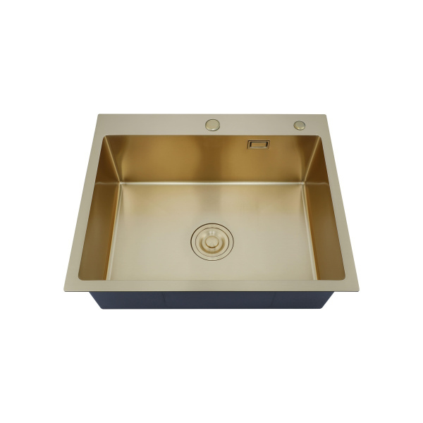 MR-6050G Набор 3 в 1 РМС (кухонная мойка+ корзина раздвижная+ дозатор врезной)