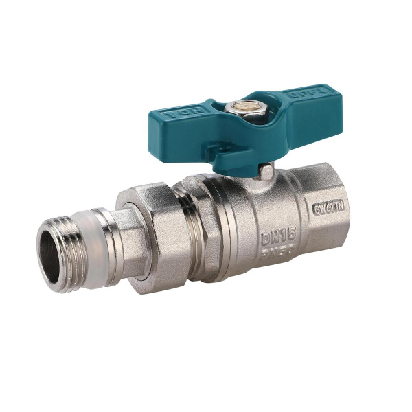 Кран шаровой РМС ГШБП-20 с полусгоном Люкс 3/4"