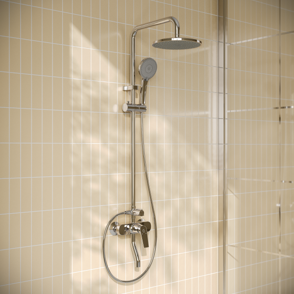 PL7CH-009DK Смеситель для душа из высокопрочного пластика-Хром