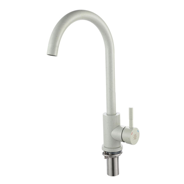 Смеситель для кухни РМС SUS124GY-017F Нержавеющая сталь Серый