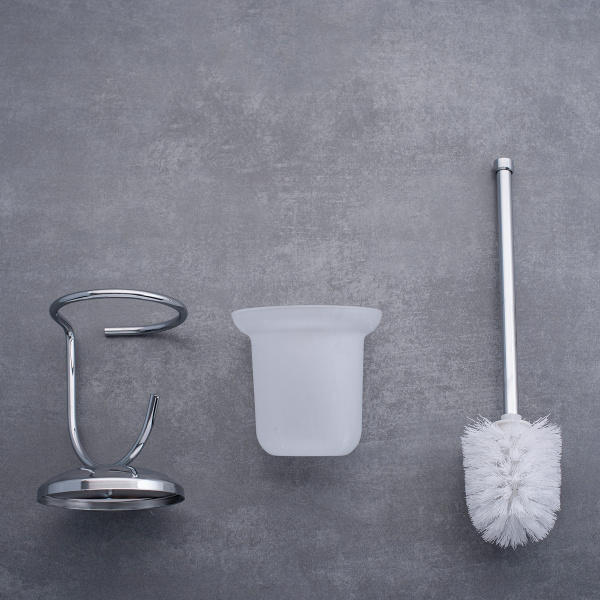 Ершик для туалета РМС A7022 напольный Стекло
